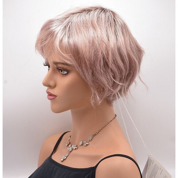 WYATT Wig by RENE OF PARIS, Watermelon-R (Rooted), Basic Cap, NEW main image 7